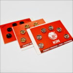 Zatrzaski metalowe 6mm (0) 6szt