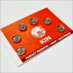 Zatrzaski metalowe 6mm (0) 6szt