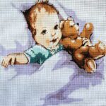 Kanwa z nadrukiem BOBAS Z MISIEM (6298)