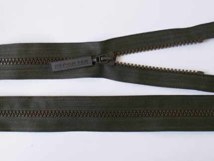 ZAMEK KOSTKOWY ROZDZIELCZY 77 cm KHAKI