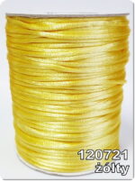 Sznurek GORSETOWY SATYNOWY na metry