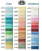 MULINA DMC COLOR VARIATIONS