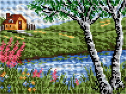 KANWA 18x24 - PEJZAŻ (5010)