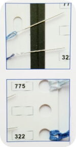 LISTWA MAGNETYCZNA DMC, ORGANIZER 28/7cm - komplet 3 SZTUKI