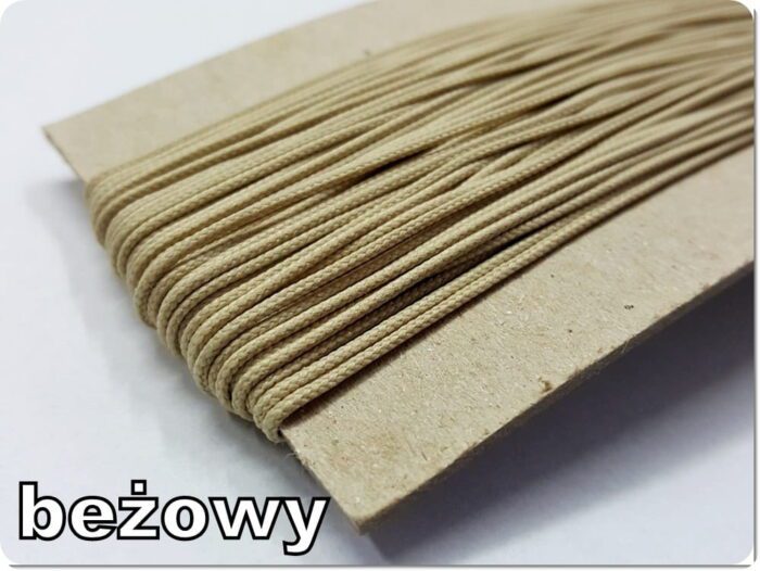 Sznurek PLECIONY do korali - kolory do wyboru