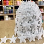 Aplikacje na taśmie GWIAZDKI z połyskiem