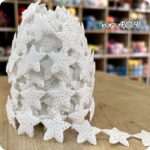 Aplikacje na taśmie GWIAZDKI z połyskiem