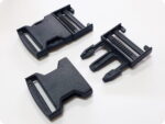 Granatowa klamra PLASTIKOWA 40mm