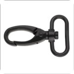 Karabińczyk metalowy 32x60mm CZARNY MAT