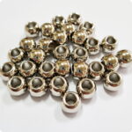 Końcówki do sznurków metalowe KULKI