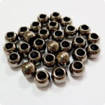 Końcówki do sznurków metalowe KULKI