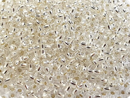 KORALIKI TOHO 8/0 SILVER LINED crystal (21) 10g