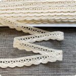 Koronka bawełniana 15mm NATURALNA (C062)