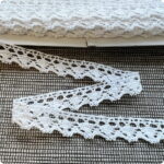 Koronka bawełniana 17mm BIAŁA (C035)