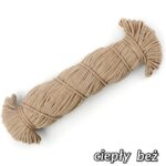 Sznurek pleciony BAWEŁNIANY 5mm/ 100 metrów - obrazek 5
