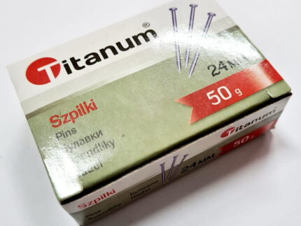 SZPILKI KRAWIECKIE 24 mm - 50 gramów