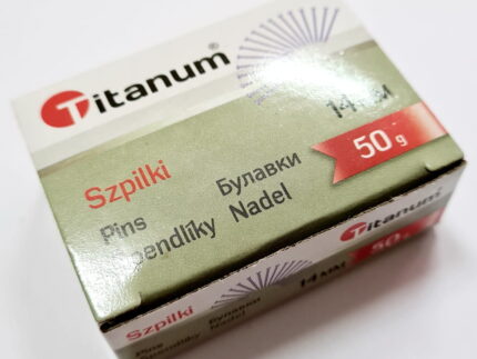 SZPILKI KRÓTKIE KRAWIECKIE 14 mm - 50 gramów