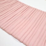 Taśma ozdobna PLISA szer. 110mm PUDROWY RÓŻ