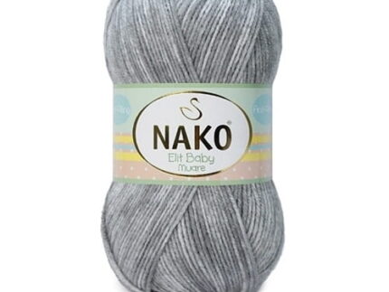 Włóczka Nako ELIT BABY MUARE 100g/250m Anti-Pilling