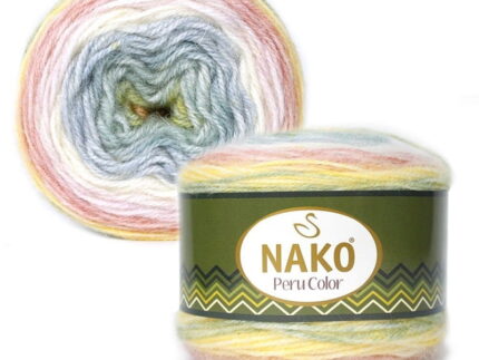 Włóczka Nako Peru Color 100g/310m alpaka+wełna+akryl