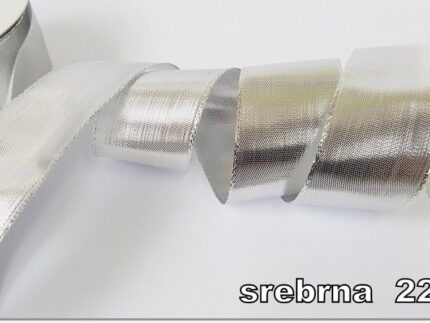 Wstążka METALIZOWANA 12mm NA METRY