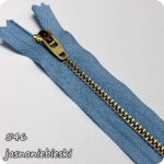 Zamek metalowy YKK złoty (10 do 20cm) (8489)