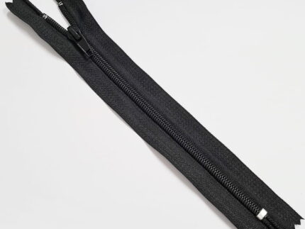 Zamek ŻYŁKOWY 5mm (spiralny) 20cm CZARNY