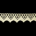 Koronka bawełniana 19mm C033 ECRU