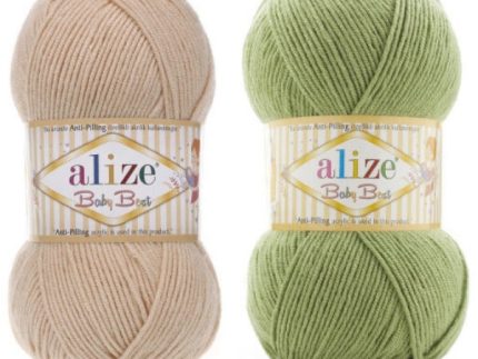 Włóczka Alize BABY BEST 100g/240m - akryl + bambus