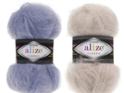 Włóczka Alize Mohair CLASSIC 100g/200m - akryl + moher + wełna